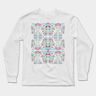 Art Nouveau floral pattern Long Sleeve T-Shirt